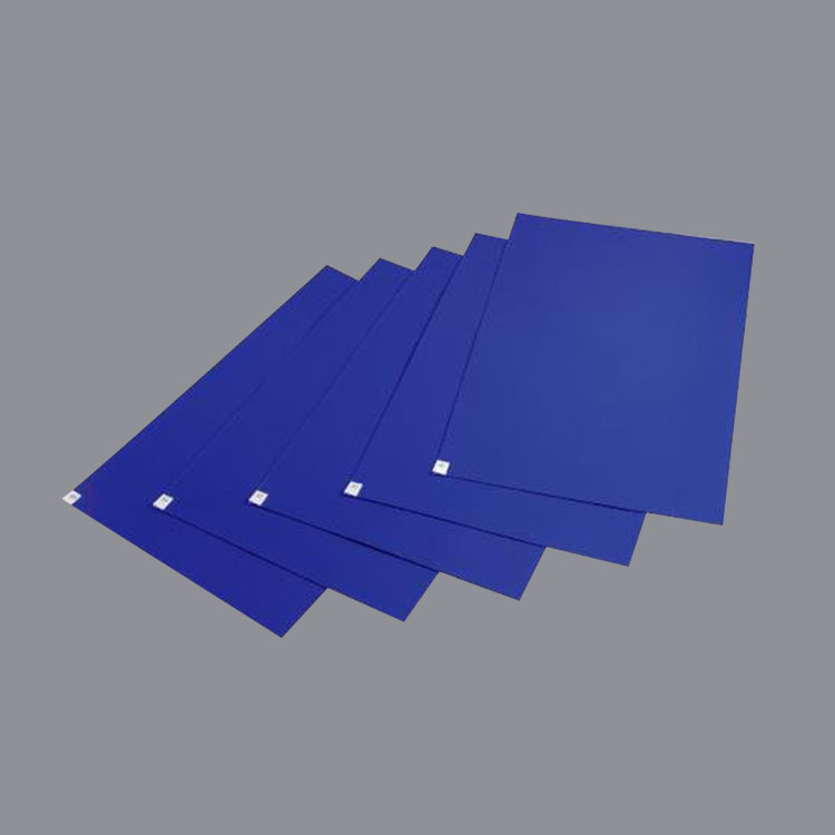 18*36inch Low density polyethylene film Blue Cleanroom Sticky Mat