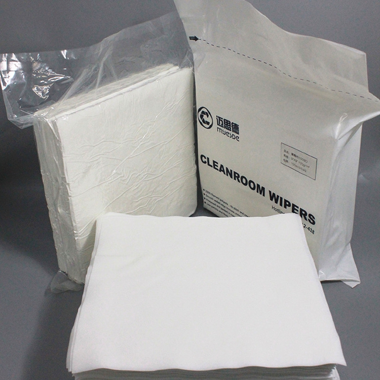 Hot Sales 100% Polyester Cleanroom Manufactured Wiper 100% Polyester Cleanroom Non Dust Wiper