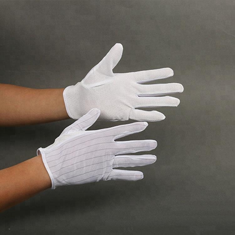 High Quality Custom Safety Protective Gloves Esd Gloves for Cleanroom antistatic gloves
