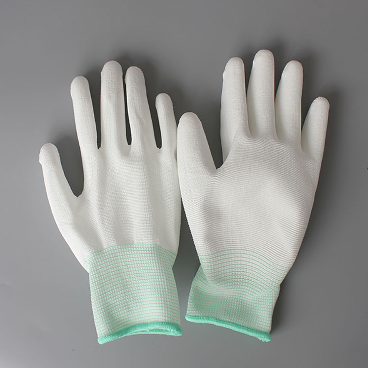 wholesale Pu Palm Fit Gloves Anti Static Work Gloves