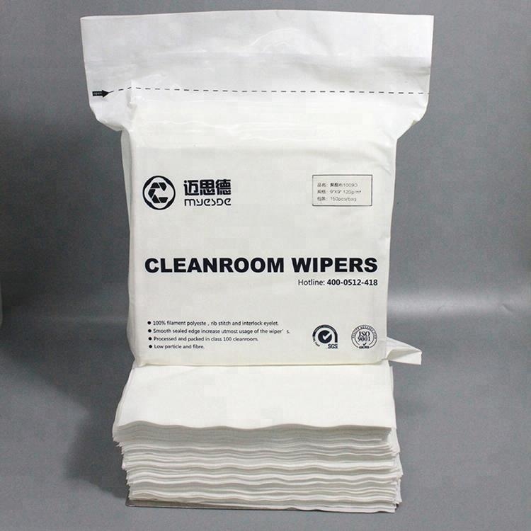 Dust Free Industry Cleanroom Cellulose Polyester Wiper