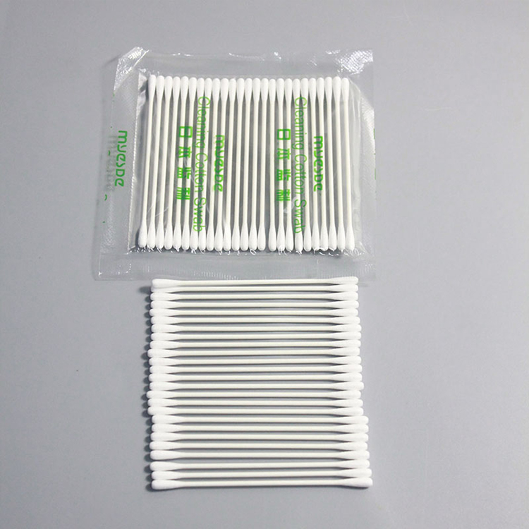 Disposable Cleanroom Paper Stick Cotton Buds Swabs