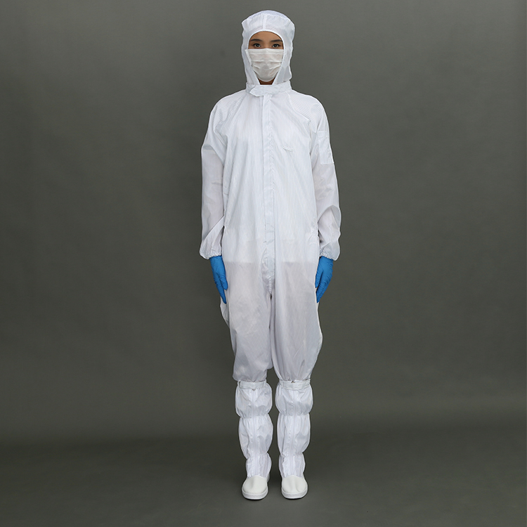 Hot Selling Esd cleanroom clothes Safety esd cleanroom suit For Electronics Factory