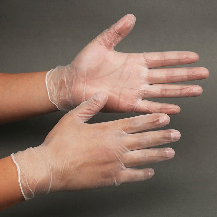 High quality powder free disposable 12inch vinyl gloves for factory