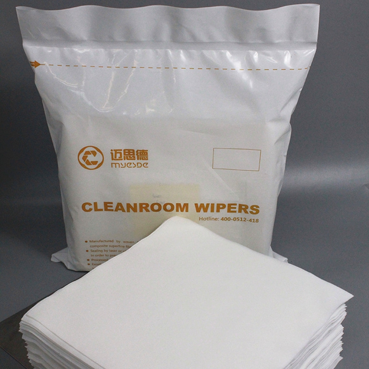 100 Polyester Cleanroom Esd Dry Wipes