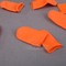 Trade assurance anti-slip orange anti static finger cots
