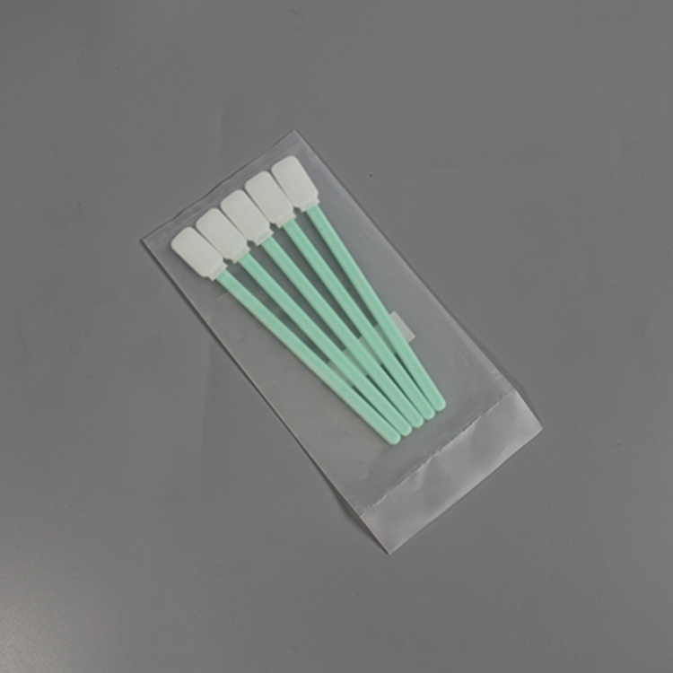 Long Handle Microfiber Cleanroom Swab Stick For Electronic
