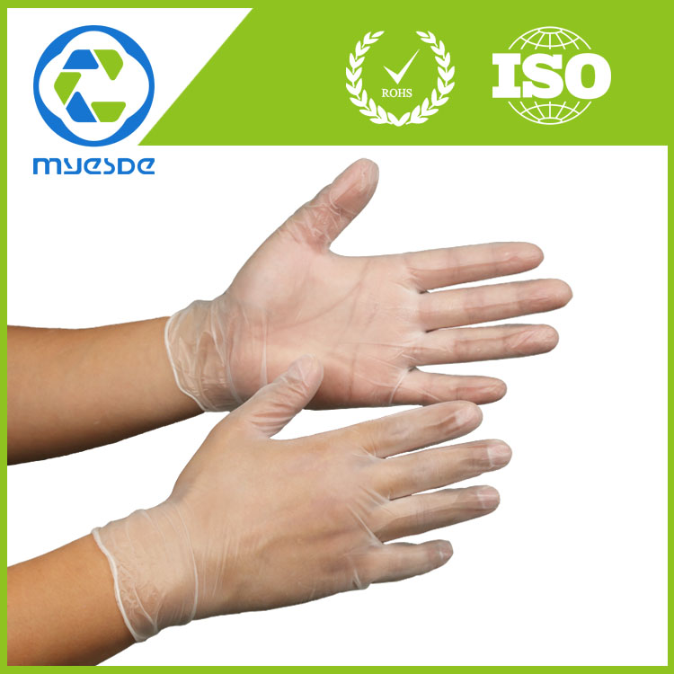 Vinyl Disposable examination Gloves