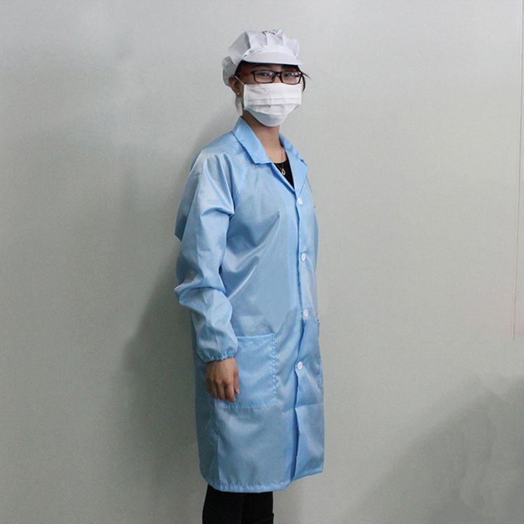 High Quality Antistatic Overall Cleanroom Esd Coveralls Suit