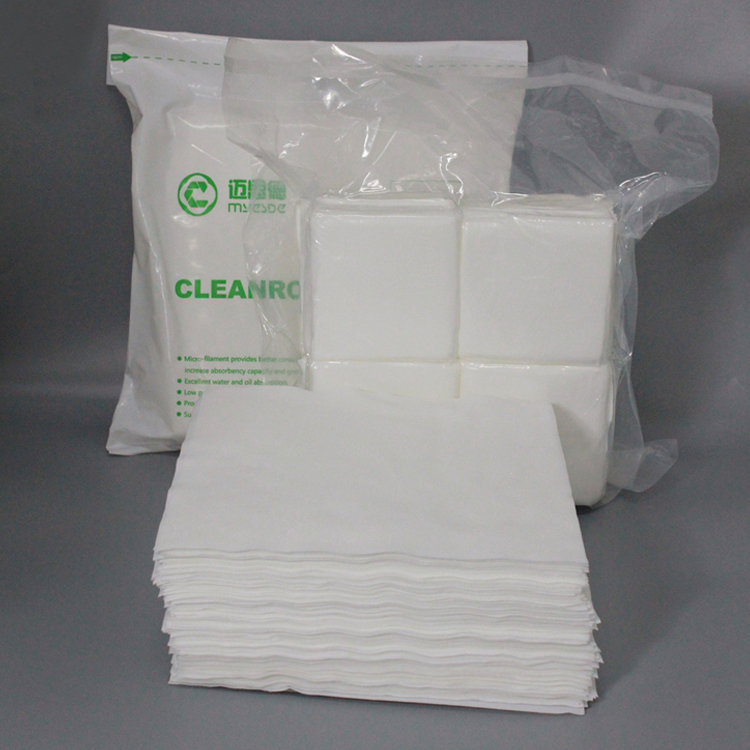 Disposable Cleanroom Microfiber Wiper microfiber cloth for cleaning