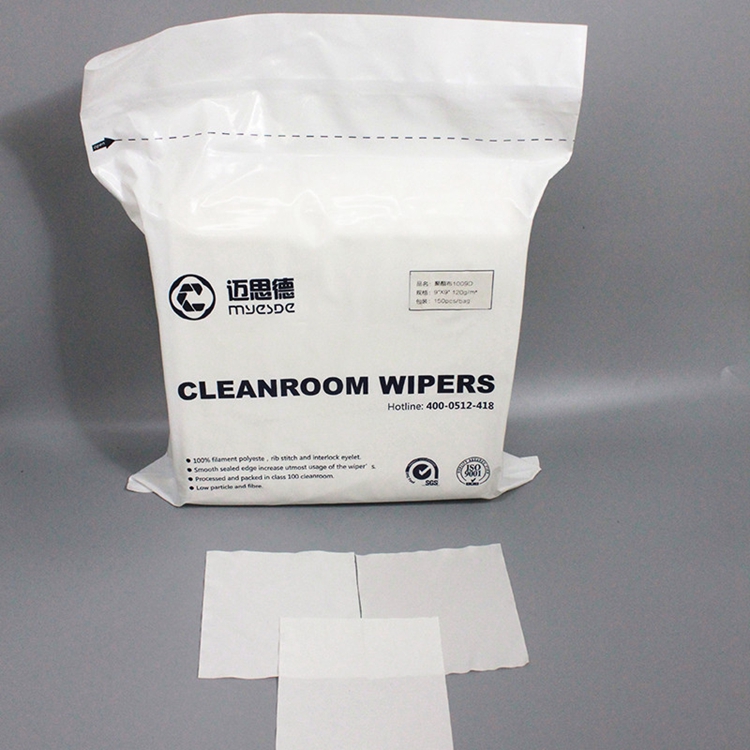 2019 Disposable Dust Proof Cleanroom Polyester Wiper