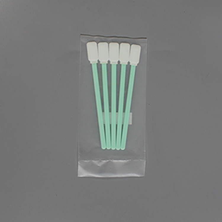 Knitted Polyester Clean Head Cleanroom Keyboard Cleaning Swab