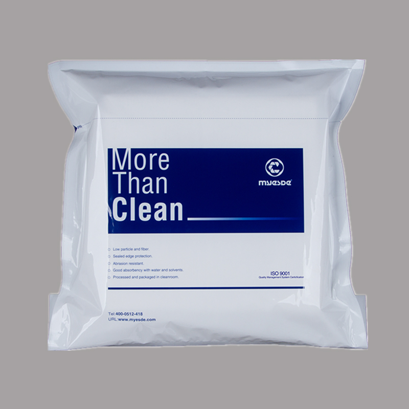 9x9 Best Absorbent 100% Class Polyester Ultraclean High Tech Wipes Laser Cut Lint Free Industry Cleanroom Wiper
