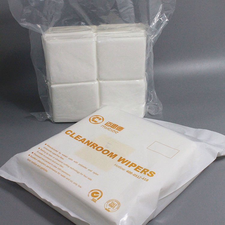 165gsm 9inch Best Seller 100% polyester cleanroom Wipes