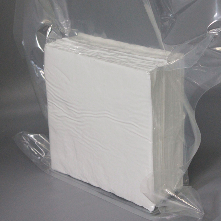 Cleanroom Industrial Microfiber No Particles Cleaning Cloth Wipe
