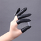 Factory Wholesale 100% Pure Natural Latex Black ESD Antistatic Finger Cots
