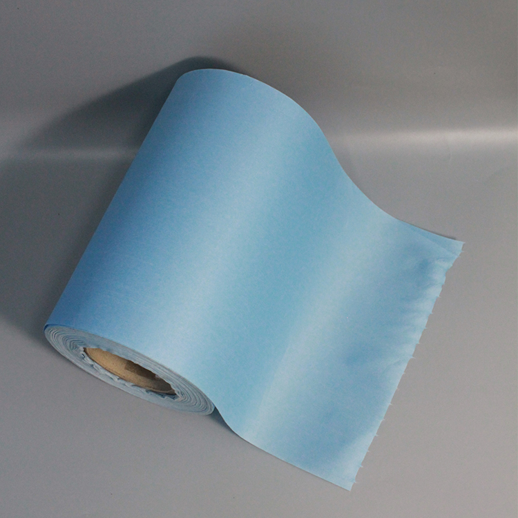 Disposable Industry Cleaning Wiping Cloth Roll Wipes Paper