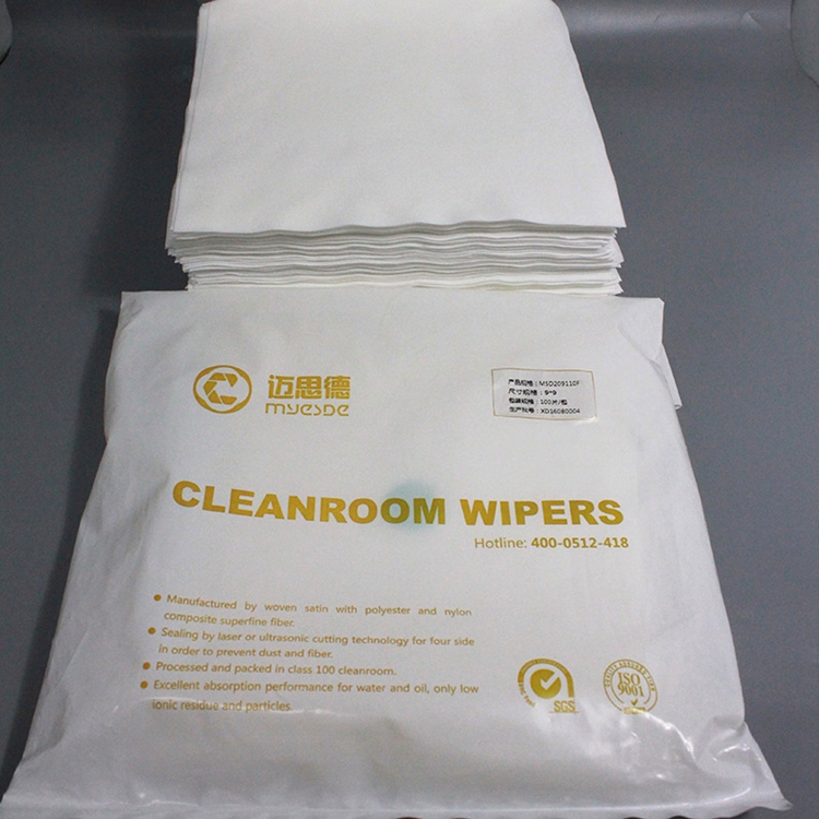Best Seller sub microfiber clean room cleanroom industrial cleaning wiper with CE Certificate