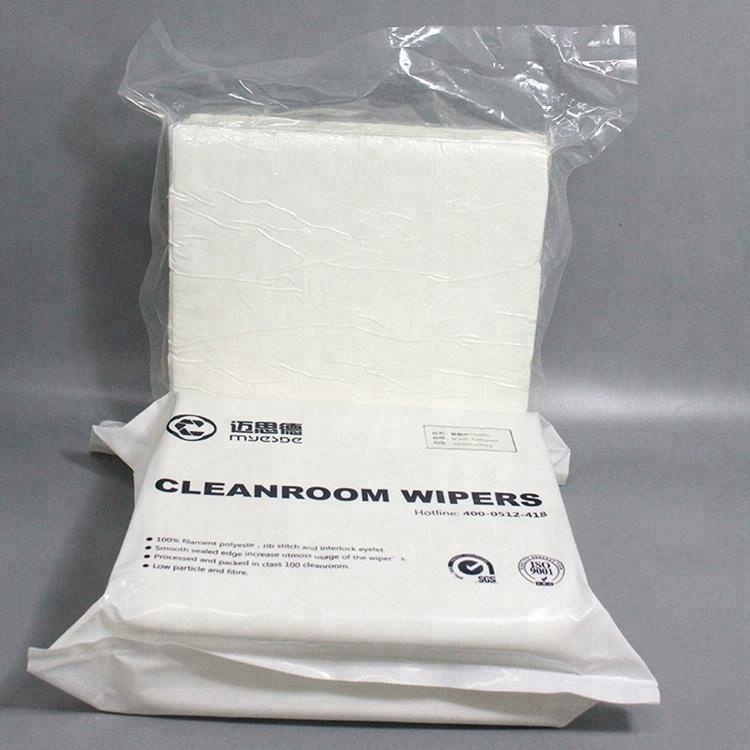 Cleanroom Use Laser Cut Polyester Cleanroom Wiper