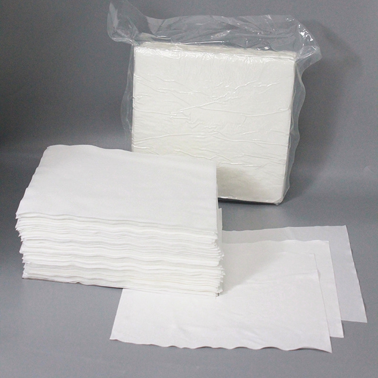 Laser Cut and Sealed Cleanroom Nonwoven Heavy Duty Wiper