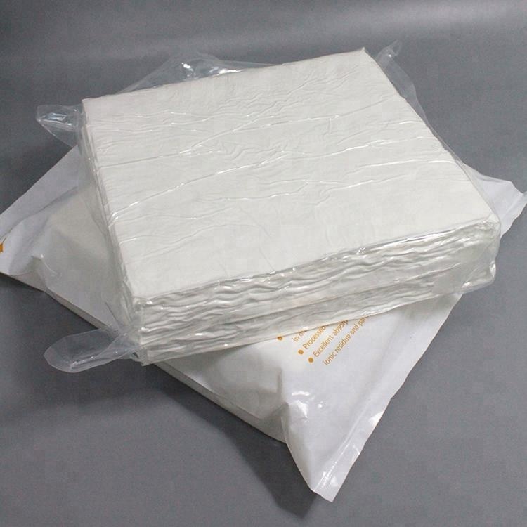 Customized Industry Cleanroom Glass Wiping Cloth