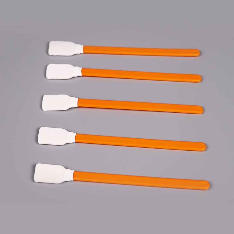 Customized Industrial Cloth Cotton Swabs High Quality Disposable Flocked Head Cleaning Swab